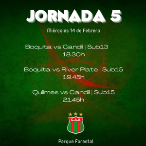 Boquita enfrentar&aacute; a Candil y River Plate en Sub 13 y Sub 15