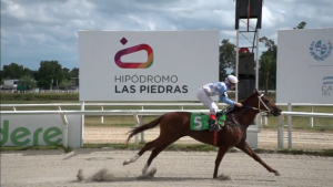 Jockey de Sarand&iacute; Grande logr&oacute; una nueva victoria en Hip&oacute;dromo de Las Piedras