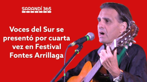 Voces del Sur se present&oacute; por cuarta vez en Festival Fontes Arrillaga de Sarand&iacute; Grande