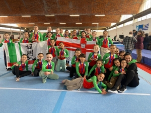 Destacada actuaci&oacute;n protagoniz&oacute; grupo de gimnasia art&iacute;stica de Sarand&iacute; Grande en torneo en Canelones