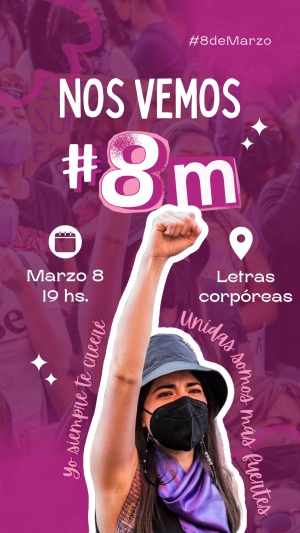 Marcha e intervenci&oacute;n habr&aacute; el s&aacute;bado en Avda. Artigas de Sarand&iacute; Grande con motivo del 8M