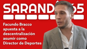 Facundo Bracco asumi&oacute; como director de Deportes y apuesta a llevar las escuelas deportivas a todo el departamento