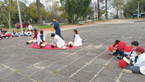Con marcha y taller en la plaza Gallinal culmin&oacute; exitosamente la Semana del Coraz&oacute;n en Sarand&iacute; Grande