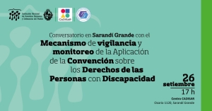 Conversatorio sobre derechos de personas con discapacidad se realizar&aacute; en Cadisar en Sarand&iacute; Grande