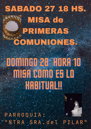 Ni&ntilde;os recibir&aacute;n hoy la primera comuni&oacute;n en Parroquia de Sarand&iacute; Grande