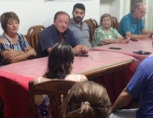 Corinne Castelli de Sarand&iacute; Grande fue presentada como integrante de lista para candidatura de Juan Amaro Cedr&eacute;s a IDF