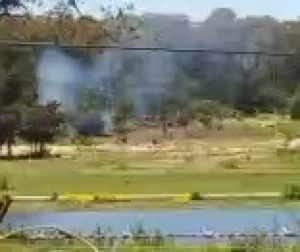 Bomberos extingui&oacute; foco &iacute;gneo en parque de Sarand&iacute; Grande