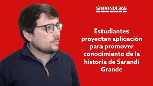 Estudiantes preparan proyecto que facilitar&aacute; informaci&oacute;n hist&oacute;rica de Sarand&iacute; Grande escaneando c&oacute;digos QR en sitios emblem&aacute;ticos