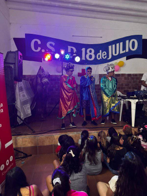 Cruz Roja celebr&oacute; Fiesta de Reyes en La Cruz