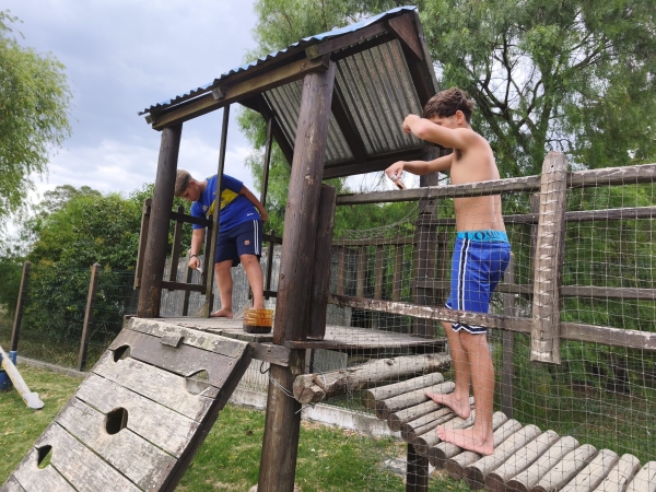 Institución Deportiva Boquita inició entrenamientos con trabajos de mantenimiento en sus instalaciones