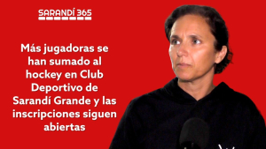 Deportivo Hockey Sarand&iacute; contin&uacute;a apostando al deporte como actividad inclusiva y comunitaria