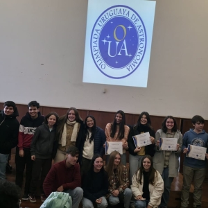 Estudiantes de Sarand&iacute; Grande representar&aacute;n a Uruguay en Brasil tras destacarse en Olimpiadas de Astronom&iacute;a