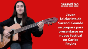 Joven promesa del folclore de Sarand&iacute; Grande se prepara para el 18&deg; Festival del Rosedal en Carlos Reyles