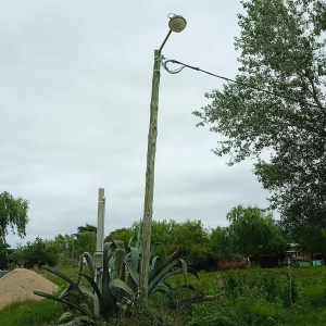 Instalaron focos en calles de Sarand&iacute; Grande por iniciativa del edil Caetano