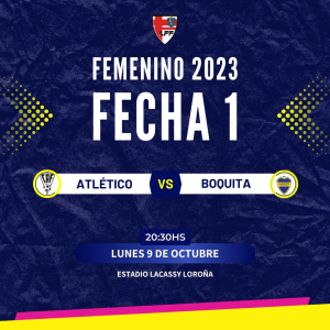 Boquita debuta ma&ntilde;ana en campeonato femenino