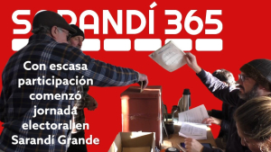 Con normalidad y menor participaci&oacute;n que en anteriores elecciones internas transcurre jornada electoral en Sarand&iacute; Grande