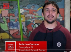 Concejal Federico Caetano ser&aacute; candidato a Alcalde de Sarand&iacute; Grande en las elecciones municipales