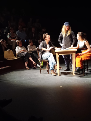 Actor oriundo de Sarand&iacute; Grande se present&oacute; anoche en Teatro El Galp&oacute;n
