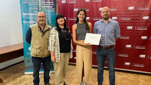 Joven de Sarand&iacute; Grande gan&oacute; la beca "Mujer" de Universidad ORT para estudiar Ingenier&iacute;a El&eacute;ctrica