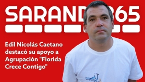 &ldquo;Seguimos dejando todo en la cancha para que "P&aacute;jaro" Enciso sea nuestro pr&oacute;ximo intendente y Facundo Bracco el pr&oacute;ximo alcalde&rdquo; afirm&oacute; edil Nicol&aacute;s Caetano