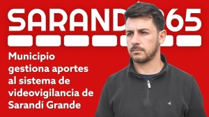Alcalde Ripoll lleva adelante gestiones para instalar nuevas c&aacute;maras de videovigilancia en Sarand&iacute; Grande
