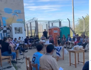 Folclorista Luc&iacute;a Aramburu acompa&ntilde;&oacute; cierre del 2023 en Colonia Berro