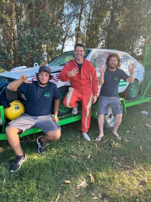 Piloto Andr&eacute;s Labandera de Sarand&iacute; Grande protagoniz&oacute; destacado debut en Campeonato Nacional de Autocross