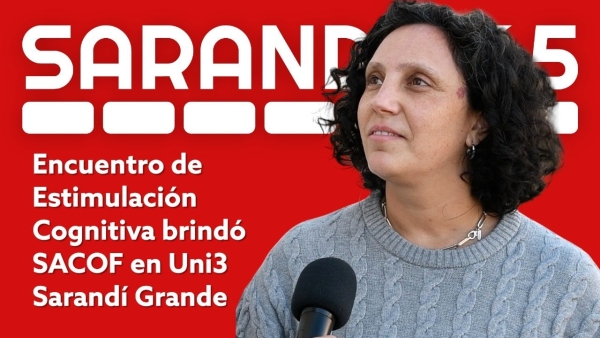 Sacof brindó taller de estimulación cognitiva dirigido a adultos mayores en Uni3 Sarandí Grande