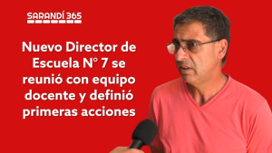 Asumi&oacute; nuevo Director de Escuela N&deg; 7 de Sarand&iacute; Grande y defini&oacute; primeras acciones junto a equipo docente