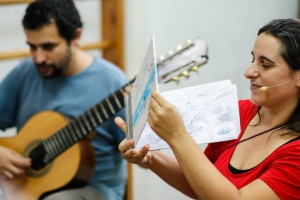 D&uacute;o "El Sonido de los Libros" visitar&aacute; el Jard&iacute;n de Infantes de Sarand&iacute; Grande