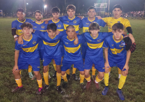 Boquita gan&oacute; su partido de Sub 17 2-0 ante Barrio Vi&ntilde;a con goles de Bruno Gil