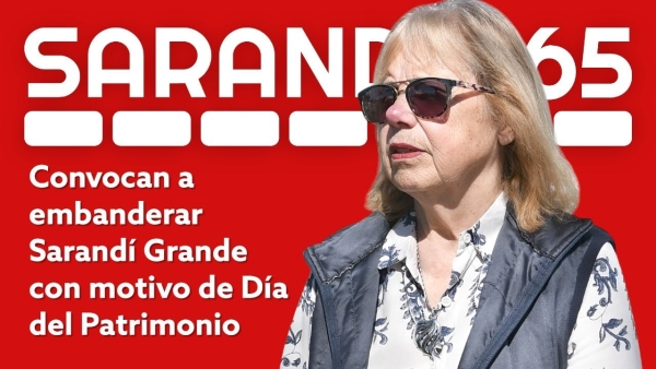 Convocan a embanderar Sarandí Grande para conmemorar Día del Patrimonio y aniversario de Batalla de Sarandí