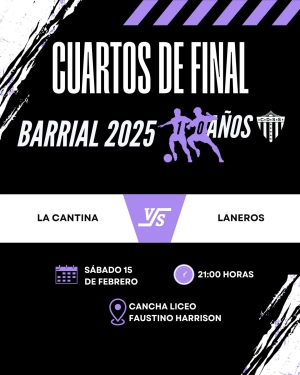 Comenzar&aacute;n a disputarse el s&aacute;bado cuartos de final del Campeonato Barrial 2025 de Sarand&iacute; Grande