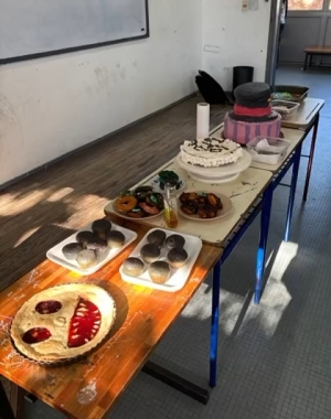 Estudiantes combinaron recetas y g&eacute;neros literarios en Liceo Faustino Harrison