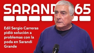Edil Sergio Carreras traslad&oacute; reclamo de vecinos para la poda urgente de &aacute;rboles en Sarand&iacute; Grande