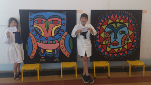 Alumnos de Escuela 38 de Sarand&iacute; Grande presentaron exposici&oacute;n inspirada en artistas uruguayos