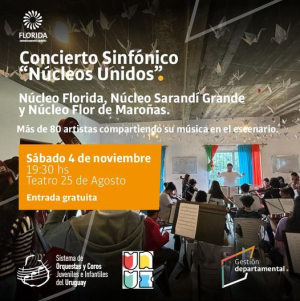 N&uacute;cleo Sinf&oacute;nico de Sarand&iacute; Grande se presentar&aacute; en concierto el s&aacute;bado en Florida