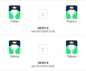 Dos nuevos partidos habr&aacute; hoy por Campeonato Barrial en Sarand&iacute; Grande