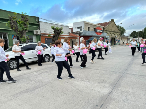 Sarand&iacute; Grande se uni&oacute; en la lucha contra el c&aacute;ncer de mama con una jornada de sensibilizaci&oacute;n