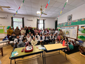COMEF brind&oacute; taller sobre h&aacute;bitos saludables en la alimentaci&oacute;n en Escuela N&deg; 30 "Cuchilla del Paran&aacute;"