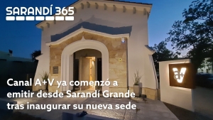 Canal A+V ya comenz&oacute; a emitir desde Sarand&iacute; Grande tras inaugurar su nueva sede