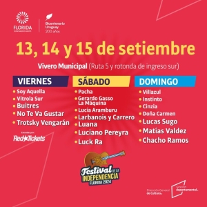 Folclorista de Sarand&iacute; Grande Luc&iacute;a Aramburu integra grilla de artistas de Festival de la Independencia en Florida