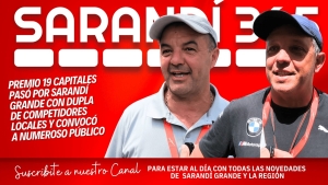 Gran marco de p&uacute;blico acompa&ntilde;&oacute; paso del Premio 19 Capitales y apoy&oacute; a competidores sarandienses &Aacute;lvaro Gonz&aacute;lez y Leonardo Morales