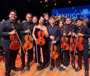 El m&uacute;sico Juan Laborde de Sarand&iacute; Grande participa en festivales internacionales de m&uacute;sica en Brasil
