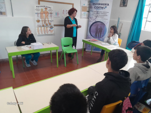 COMEF brind&oacute; taller sobre sexualidad responsable en Escuela 113 de Sarand&iacute; Grande