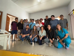 Taller para reforzar h&aacute;bitos de higiene brind&oacute; COMEF-IAMPP Sarand&iacute; Grande en CADISAR