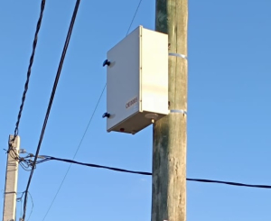 Comenz&oacute; instalaci&oacute;n de dos nuevos puntos de videovigilancia en Sarand&iacute; Grande