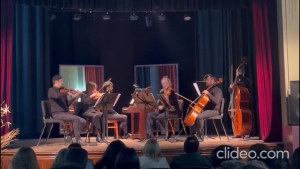 Concierto de m&uacute;sica de c&aacute;mara organiz&oacute; ayer Club de Leones en Sarand&iacute; Grande