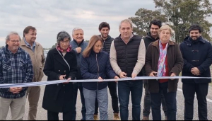 Inauguraron obras por m&aacute;s de un mill&oacute;n d&oacute;lares en Ruta 58