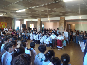 Conmemoraron hoy Desembarco de los Treinta y Tres Orientales en Escuela 38 de Sarand&iacute; Grande